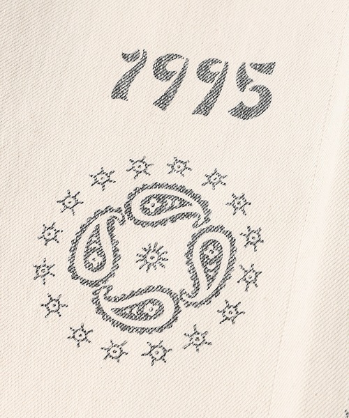 SUGARHILL（シュガーヒル）の「TATTOO FLASH PRINT MODERN DENIM WIDE CUT（デニムパンツ・メンズ・ベージュ系その他・30）」の16枚目の写真