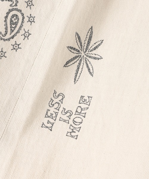 SUGARHILL（シュガーヒル）の「TATTOO FLASH PRINT MODERN DENIM WIDE CUT（デニムパンツ・メンズ・ベージュ系その他・30）」の4枚目の写真