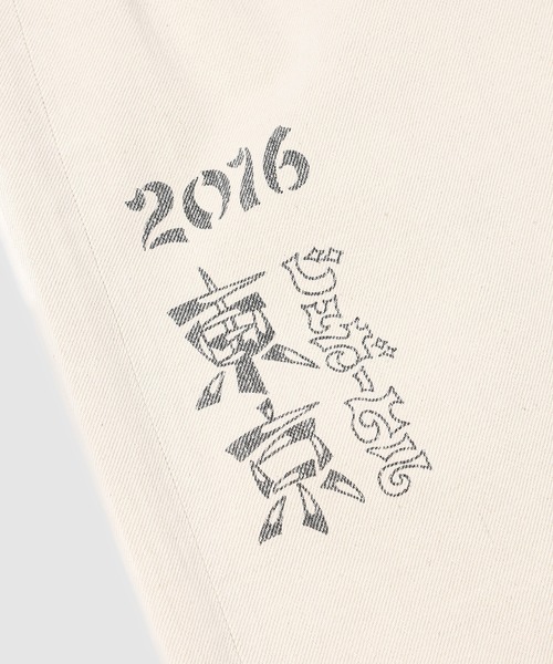 SUGARHILL（シュガーヒル）の「TATTOO FLASH PRINT MODERN DENIM WIDE CUT（デニムパンツ・メンズ・ベージュ系その他・30）」の13枚目の写真