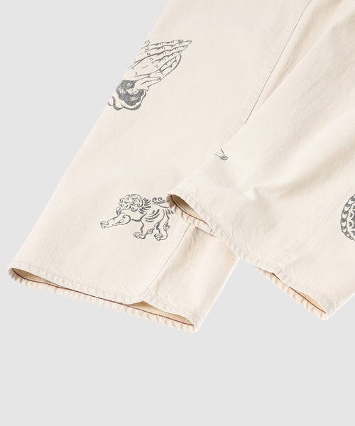 SUGARHILL（シュガーヒル）の「TATTOO FLASH PRINT MODERN DENIM WIDE CUT（デニムパンツ・メンズ・ベージュ系その他・30）」の12枚目の写真