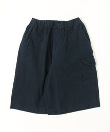 【VOAAOV】WEATHER CLOTH GARMENT DYE Wide Short Pants