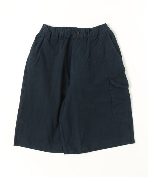 VOAAOV(ヴォアーブ)の「【VOAAOV】WEATHER CLOTH GARMENT DYE Wide Short Pants(その他パンツ・メンズ・ブラック/オリーブ/チャコールグレー/ネイビー・1/2/0)」の4枚目の写真