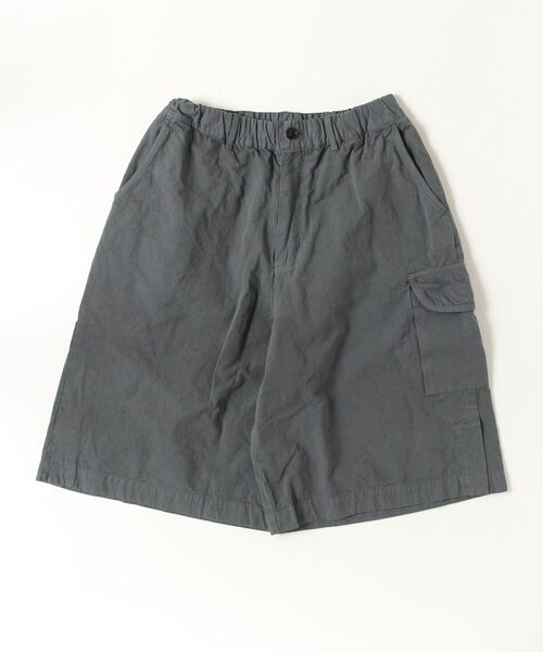 VOAAOV(ヴォアーブ)の「【VOAAOV】WEATHER CLOTH GARMENT DYE Wide Short Pants(その他パンツ・メンズ・ブラック/オリーブ/チャコールグレー/ネイビー・1/2/0)」の12枚目の写真
