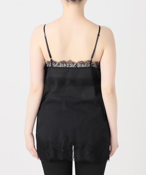 JOURNAL STANDARD（ジャーナルスタンダード）の「ボイルアイラッシュレースキャミ（キャミソール・レディース・ブラック/アイボリー・FREE）」の15枚目の写真