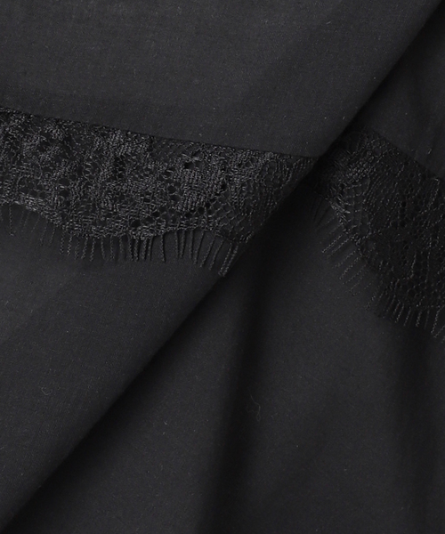 JOURNAL STANDARD（ジャーナルスタンダード）の「ボイルアイラッシュレースキャミ（キャミソール・レディース・ブラック/アイボリー・FREE）」の10枚目の写真