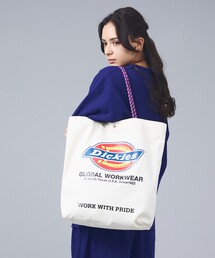 【DICKIES/ディッキーズ】LOGO PRINT ROPE TOTE BAG / トートバッグ / ユニセックス