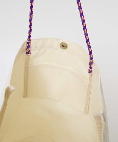Dickies(ディッキーズ)の「【DICKIES/ディッキーズ】LOGO PRINT ROPE TOTE BAG / トートバッグ / ユニセックス(トートバッグ・メンズ・スミクロ/ブラック/オフホワイト/アイボリー・フリー)」の13枚目の写真
