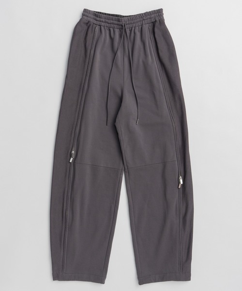MAISON SPECIAL(メゾンスペシャル)の「【PRE-ORDER】Front Zip Sweat Pants/フロントZIPスウェットパンツ(スウェットパンツ・レディース・ピンク/ライトグレー/チャコールグレー・36/38)」の16枚目の写真