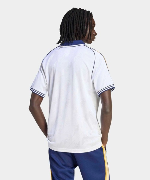 adidas(アディダス)の「レアル・マドリード オリジナルス ユニフォーム / アディダス adidas(Tシャツ/カットソー・メンズ・ホワイト・XX-LARGE/X-LARGE/SMALL/MEDIUM/LARGE/XXX-LARGE)」の2枚目の写真