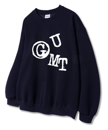 UGMTポット 裏毛 スウェットシャツ ネイビー