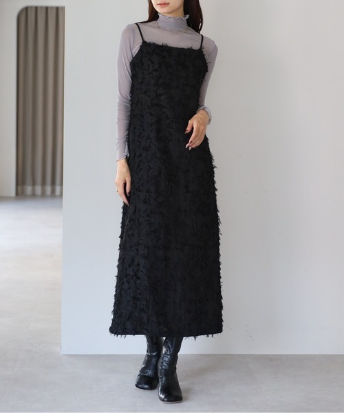 lulufa(ルルファ)の「シアーハイネックトップス ロングスリーブ メロートップス(Tシャツ/カットソー・レディース・グレー/ブラック/アイボリー/ホワイト・FREE)」の22枚目の写真