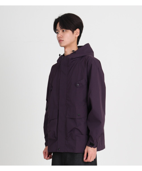 BUTTON SEOUL（ボタンソウル）の「[TEFLON] コンパスウィンドブレーカー フードジャケット 4色（パープル）（ブルゾン・メンズ・その他・M/L/XL）」の3枚目の写真