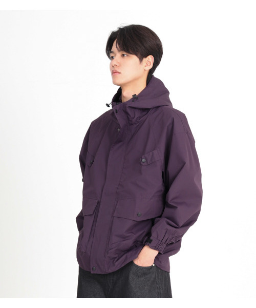 BUTTON SEOUL（ボタンソウル）の「[TEFLON] コンパスウィンドブレーカー フードジャケット 4色（パープル）（ブルゾン・メンズ・その他・M/L/XL）」の7枚目の写真