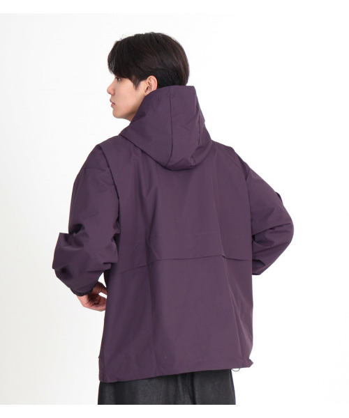 BUTTON SEOUL（ボタンソウル）の「[TEFLON] コンパスウィンドブレーカー フードジャケット 4色（パープル）（ブルゾン・メンズ・その他・M/L/XL）」の8枚目の写真