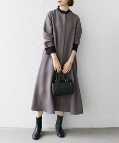 LOKITHO/(ロキト)】エンブロイダリーコンビジャージーワンピース