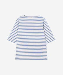 ORCIVAL | ジャージー ボートネック5分袖Tシャツ WOMEN