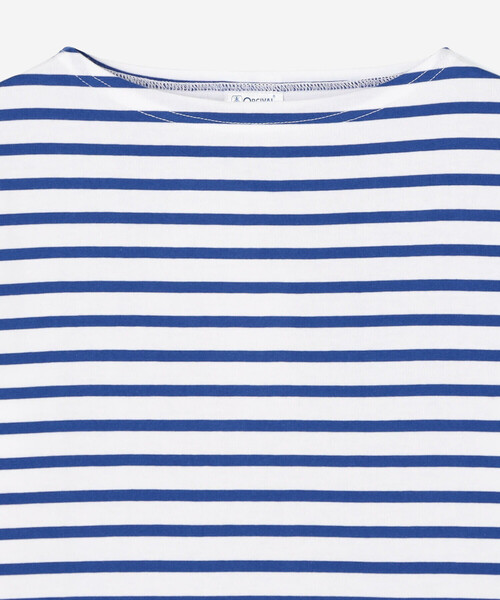 ORCIVAL(オーシバル)の「ORCIVAL | ジャージー ボートネック5分袖Tシャツ WOMEN(Tシャツ/カットソー・レディース・パープル系その他/ブルー系その他/グレー系その他・2/1)」の6枚目の写真