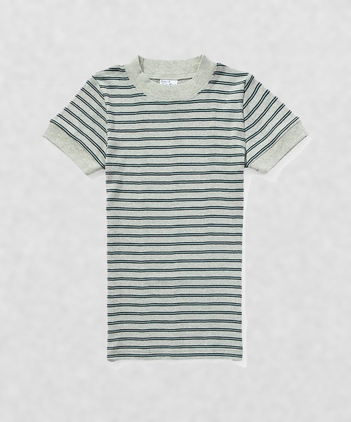 MILLER(ミラー)の「Robert P. Miller / パネルリブ M/N / 829C(Tシャツ/カットソー・レディース・ブラック/グレー系その他/オレンジ/グリーン系その他/グレー/オレンジ系その他/ホワイト・FREE)」の3枚目の写真