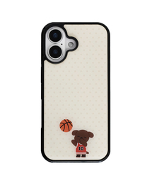 KIMHACHAN（キムハチャン）の「[+ギャラクシー S26/iPhone17] バスケットボールエポキシバンパーケース（スマホケース/カバー）」