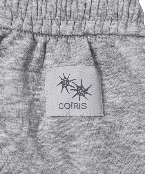 COIRIS_(コイリス)の「プレインピンタックワイドバンディングパンツ (2カラー)(スウェットパンツ・レディース・ブラック/グレー・FREE(S))」の6枚目の写真