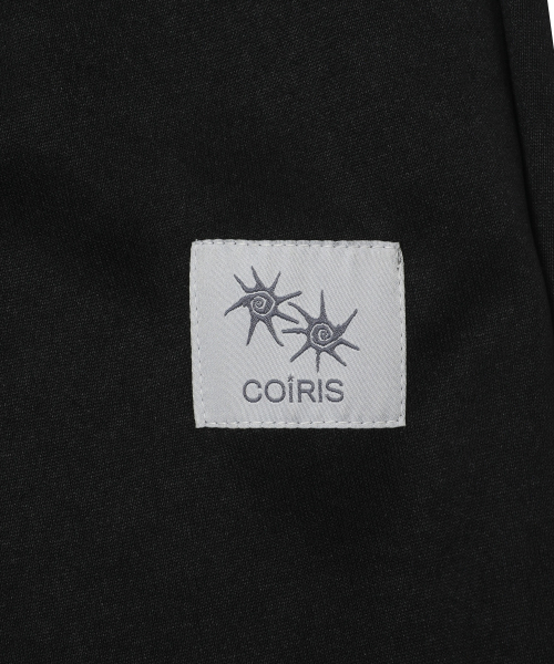COIRIS_(コイリス)の「プレインピンタックワイドバンディングパンツ (2カラー)(スウェットパンツ・レディース・ブラック/グレー・FREE(S))」の9枚目の写真
