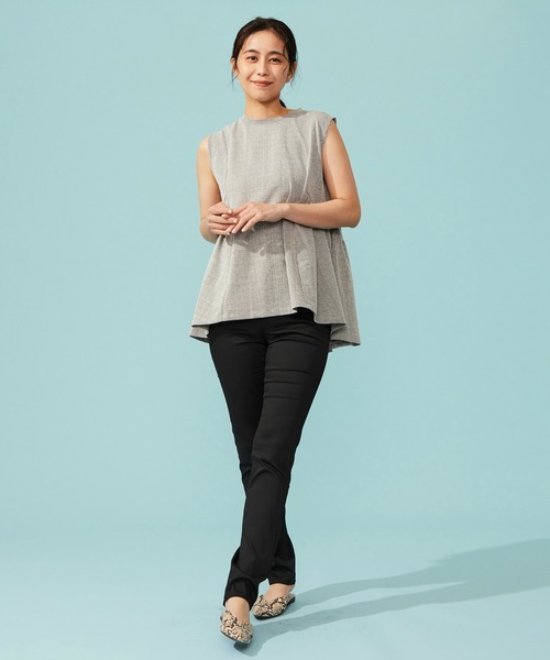 EDWIN（エドウィン）の「【WEB限定】EDWIN LADIES ハタラクロ COOL 涼しいスリムストレートパンツ【涼】（その他パンツ・レディース・ブラック・X-SMALL/SMALL/MEDIUM/LARGE/X-LARGE）」の3枚目の写真