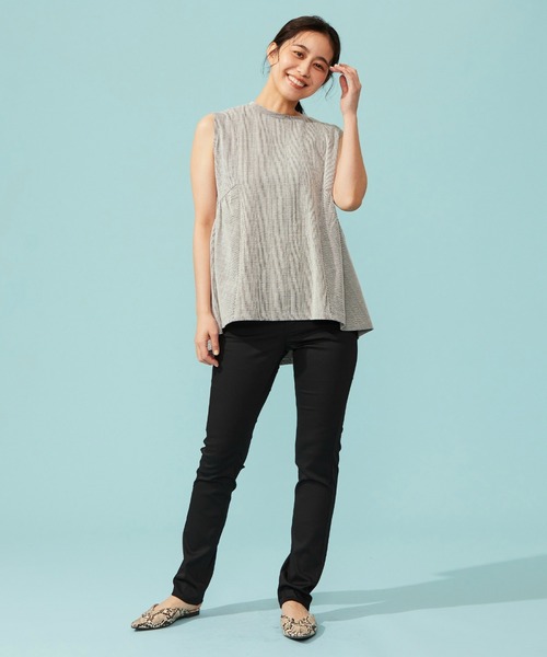 EDWIN（エドウィン）の「【WEB限定】EDWIN LADIES ハタラクロ COOL 涼しいスリムストレートパンツ【涼】（その他パンツ・レディース・ブラック・X-SMALL/SMALL/MEDIUM/LARGE/X-LARGE）」の5枚目の写真