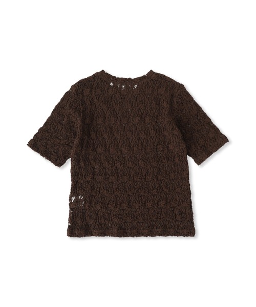MAYSON GREY（メイソングレイ）の「カムイレースハーフスリーブT（Tシャツ/カットソー・レディース・ブラウン/オフホワイト・M）」の22枚目の写真