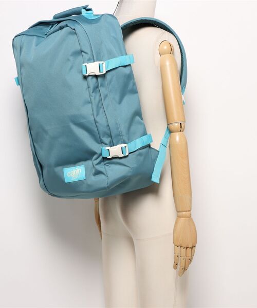 CABINZERO（キャビンゼロ）の「【CABINZERO/キャビンゼロ】CLASSIC 44L - BALI BLUE（バックパック/リュック・メンズ・ブルー・FREE）」の5枚目の写真