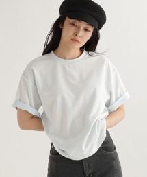 【daily CLIP】ダブルフェイスバイカラーTシャツ