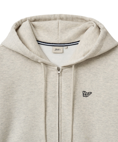 YALE(イェール)の「コネチカット フードジップアップ_オートミール(パーカー・レディース・その他・SMALL/MEDIUM/LARGE/X-LARGE)」の4枚目の写真
