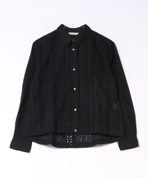 Vincent et Mireille(バンソンエミレイユ)の「【VINCENT ET MIREILLE】HAKOBA LONG SLEEVE ADJUSTBLE NEW SHIRT / MAIDE IN INDIA(シャツ/ブラウス・レディース・ホワイト/ブラック・36)」の2枚目の写真