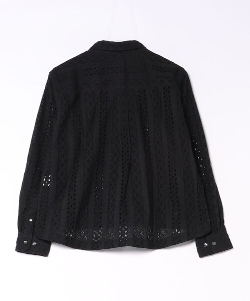 Vincent et Mireille(バンソンエミレイユ)の「【VINCENT ET MIREILLE】HAKOBA LONG SLEEVE ADJUSTBLE NEW SHIRT / MAIDE IN INDIA(シャツ/ブラウス・レディース・ホワイト/ブラック・36)」の3枚目の写真