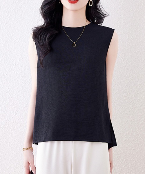 ONEP STAR（ワンピスター）の「バックボタンアシメブラウス（シャツ/ブラウス・レディース・テラコッタ/ブラック・MEDIUM/LARGE/X-LARGE）」の13枚目の写真
