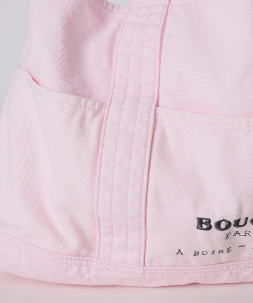 SLOBE IENA（スローブイエナ）の「《追加》BOUCHE SLOBE別注 キャンバストートバッグ（トートバッグ・レディース・ピンク/アイボリー・FREE）」の21枚目の写真