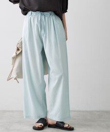 Dessin（デッサン）の「【セットアップ可/ウエストゴム】3.8オンスシアーデニムパンツ（デニムパンツ）」
