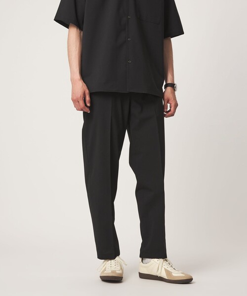 green label relaxing(グリーンレーベルリラクシング)の「【WEB限定】JUST fit トロピカル セットアップ シャツ&スラックス -2WAYストレッチ-(シャツ/ブラウス・メンズ・ネイビー/ダークグレー/ブラック・XXL/XS/XL/M/S/L)」の5枚目の写真