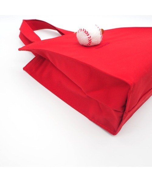 Demodee(デモデ)の「Demodee 25SBG02-BASEBALL(トートバッグ・レディース・レッド・FREE)」の6枚目の写真