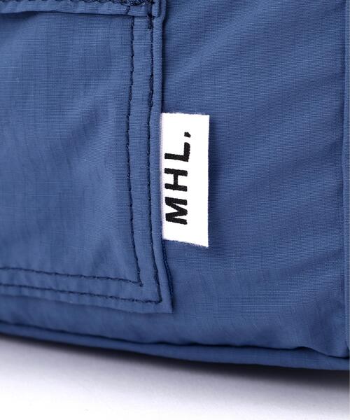 MHL.(エムエイチエル)の「NYLON RIPSTOP(ショルダーバッグ・レディース・ベージュ/ブルー・FREE)」の13枚目の写真