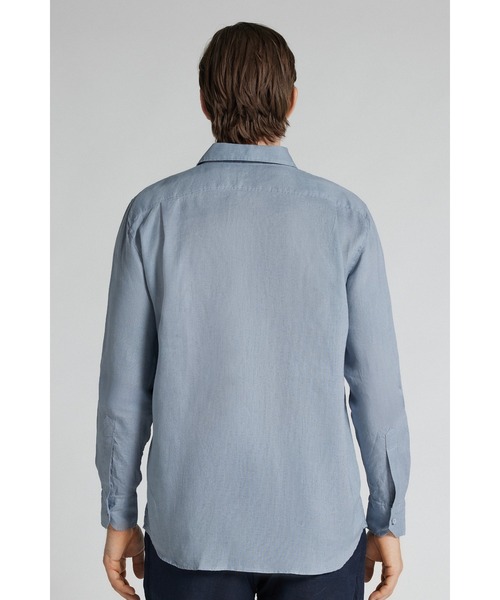 Intimissimi(インティミッシミ)の「100% Linen Shirt(シャツ/ブラウス・メンズ・ホワイト/ライトベージュ/ライトブルー・XL/M/L)」の6枚目の写真