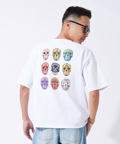 SIDEWAY STANCE(サイドウェイスタンス)の「【SIDEWAY STANCE】プリント 半袖Tシャツ(Tシャツ/カットソー・メンズ・ホワイト系1/ホワイト系/ブラック/ホワイト/ブラック系2/ブラック系1/ブラック系/ホワイト系2/ホワイト系3/ブラック系3/ホワイト系4/ブラック系4・MEDIUM/SMALL/X-LARGE/LARGE)」の3枚目の写真