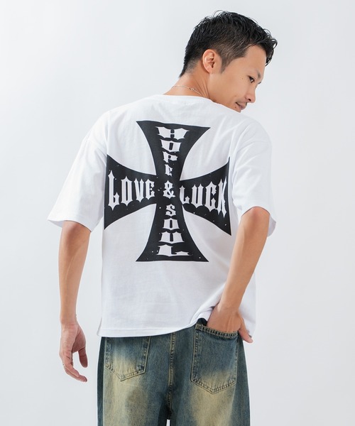 SIDEWAY STANCE(サイドウェイスタンス)の「【SIDEWAY STANCE】プリント 半袖Tシャツ(Tシャツ/カットソー・メンズ・ホワイト系1/ホワイト系/ブラック/ホワイト/ブラック系2/ブラック系1/ブラック系/ホワイト系2/ホワイト系3/ブラック系3/ホワイト系4/ブラック系4・MEDIUM/SMALL/X-LARGE/LARGE)」の6枚目の写真