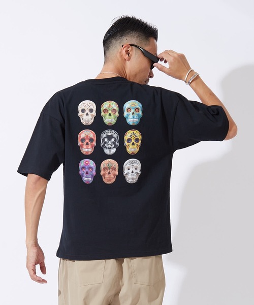 SIDEWAY STANCE(サイドウェイスタンス)の「【SIDEWAY STANCE】プリント 半袖Tシャツ(Tシャツ/カットソー・メンズ・ホワイト系1/ホワイト系/ブラック/ホワイト/ブラック系2/ブラック系1/ブラック系/ホワイト系2/ホワイト系3/ブラック系3/ホワイト系4/ブラック系4・MEDIUM/SMALL/X-LARGE/LARGE)」の9枚目の写真