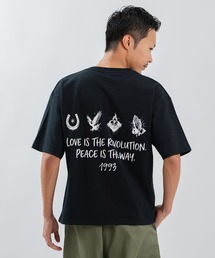 【SIDEWAY STANCE】プリント 半袖Tシャツ