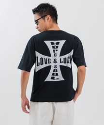 【SIDEWAY STANCE】プリント 半袖Tシャツ