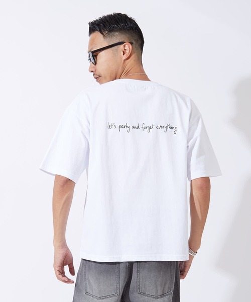 SIDEWAY STANCE(サイドウェイスタンス)の「【SIDEWAY STANCE】プリント 半袖Tシャツ(Tシャツ/カットソー・メンズ・ホワイト系1/ホワイト系/ブラック/ホワイト/ブラック系2/ブラック系1/ブラック系/ホワイト系2/ホワイト系3/ブラック系3/ホワイト系4/ブラック系4・MEDIUM/SMALL/X-LARGE/LARGE)」の1枚目の写真