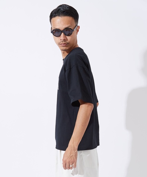 SIDEWAY STANCE(サイドウェイスタンス)の「【SIDEWAY STANCE】プリント 半袖Tシャツ(Tシャツ/カットソー・メンズ・ホワイト系1/ホワイト系/ブラック/ホワイト/ブラック系2/ブラック系1/ブラック系/ホワイト系2/ホワイト系3/ブラック系3/ホワイト系4/ブラック系4・MEDIUM/SMALL/X-LARGE/LARGE)」の16枚目の写真