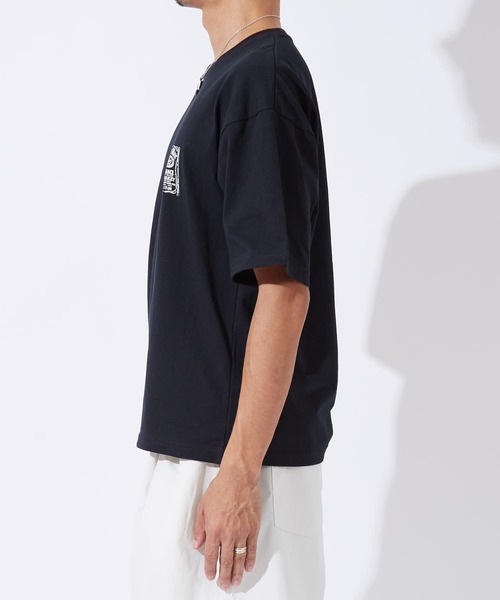 SIDEWAY STANCE(サイドウェイスタンス)の「【SIDEWAY STANCE】プリント 半袖Tシャツ(Tシャツ/カットソー・メンズ・ホワイト系1/ホワイト系/ブラック/ホワイト/ブラック系2/ブラック系1/ブラック系/ホワイト系2/ホワイト系3/ブラック系3/ホワイト系4/ブラック系4・MEDIUM/SMALL/X-LARGE/LARGE)」の20枚目の写真