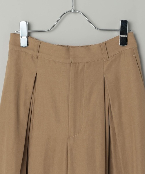 A part by(アパートバイ)の「タックボリュームミディパンツ(その他パンツ・レディース・ベージュ系その他/ブラック・FREE)」の6枚目の写真