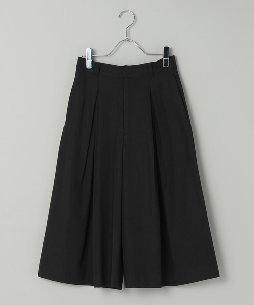 A part by(アパートバイ)の「タックボリュームミディパンツ(その他パンツ・レディース・ベージュ系その他/ブラック・FREE)」の3枚目の写真